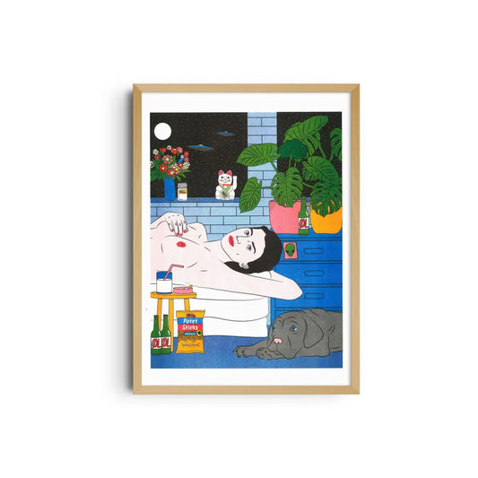 Take me home A3 poster - Kine Andersen - PABOOM