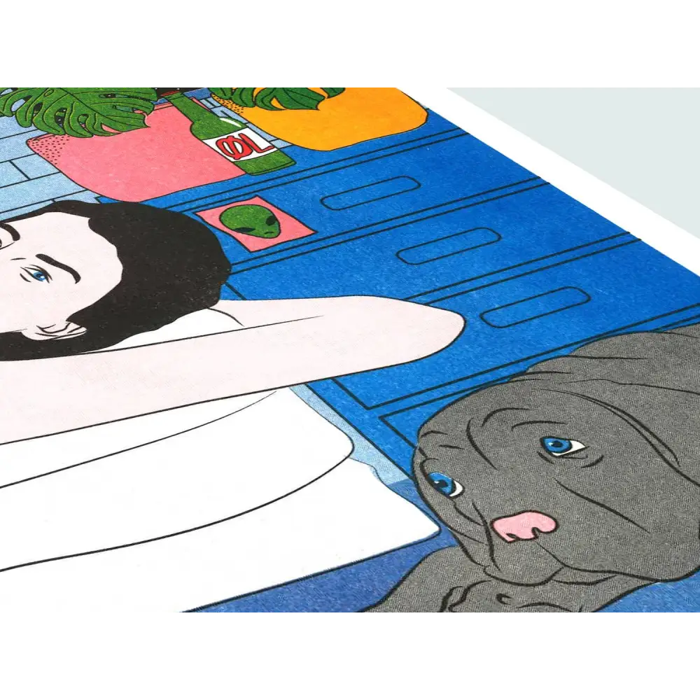 Take me home A3 poster - Kine Andersen - PABOOM