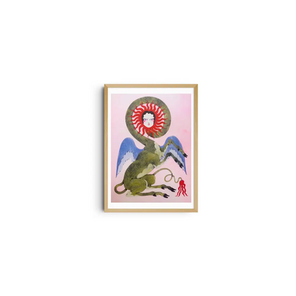 KIBLIND Atelier - The Angel - Lou Benesch A3 Poster