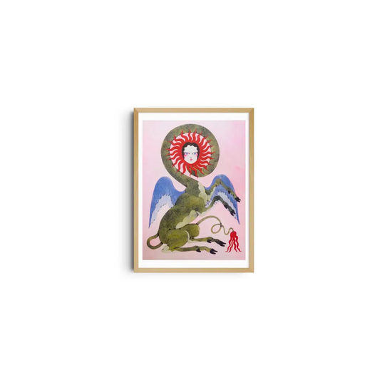 KIBLIND Atelier - The Angel - Lou Benesch A3 Poster