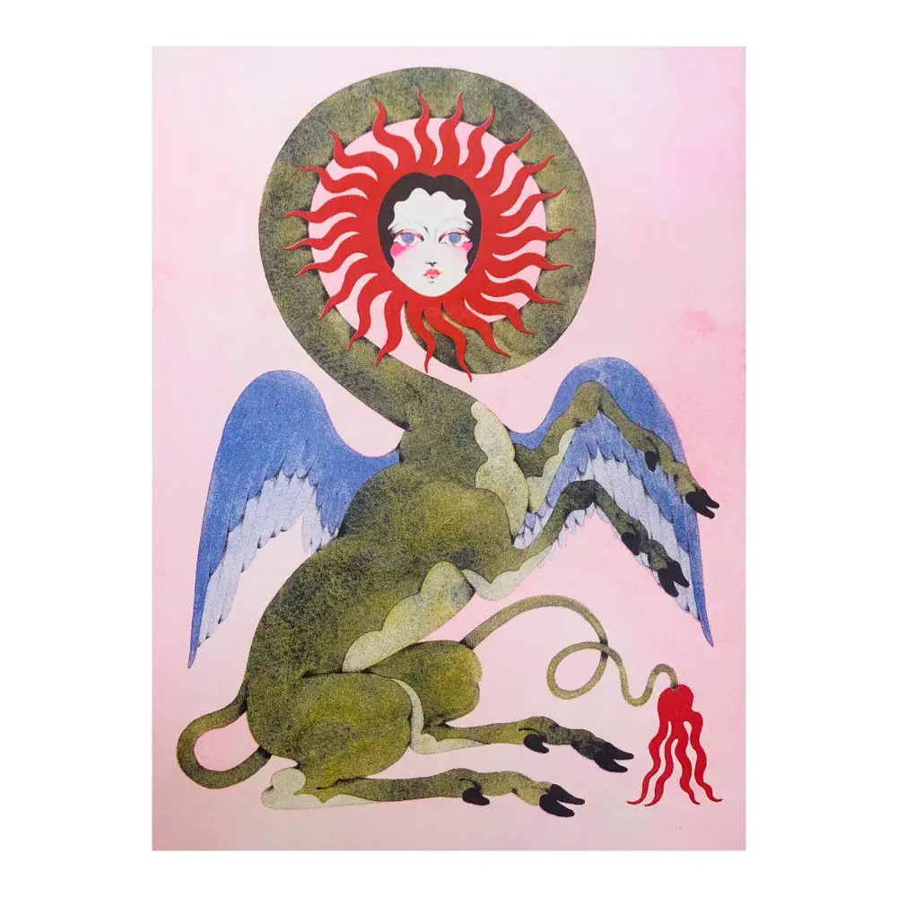 KIBLIND Atelier - The Angel - Lou Benesch A3 Poster