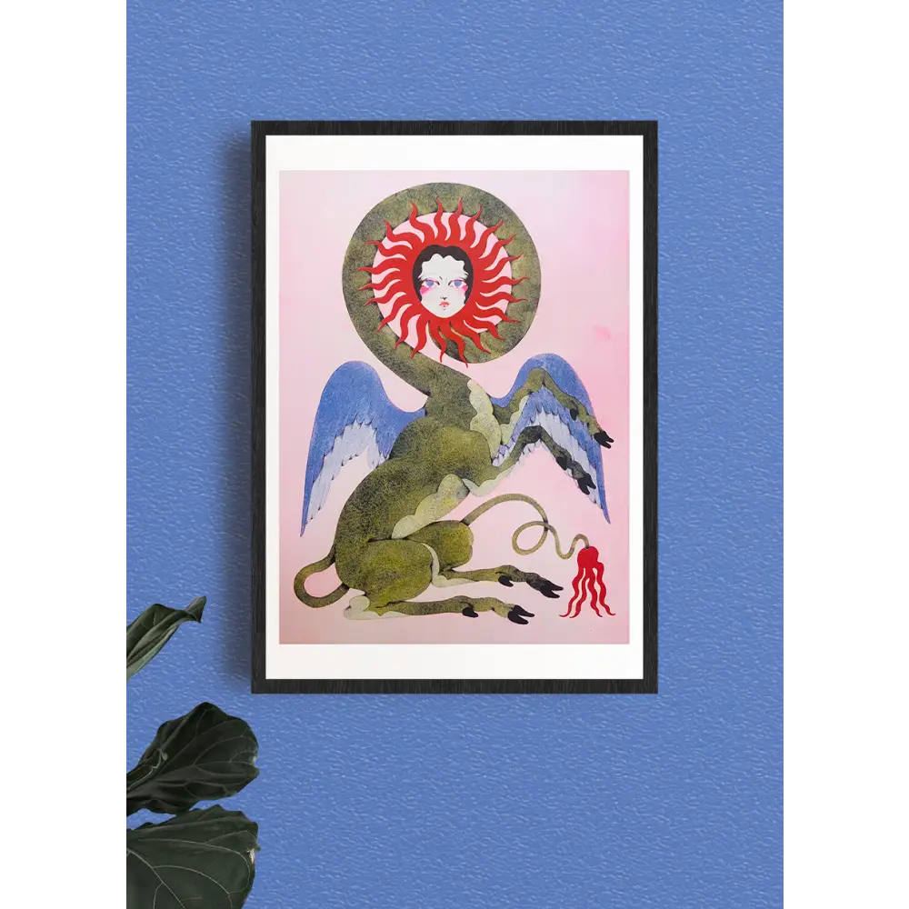 KIBLIND Atelier - The Angel - Lou Benesch A3 Poster