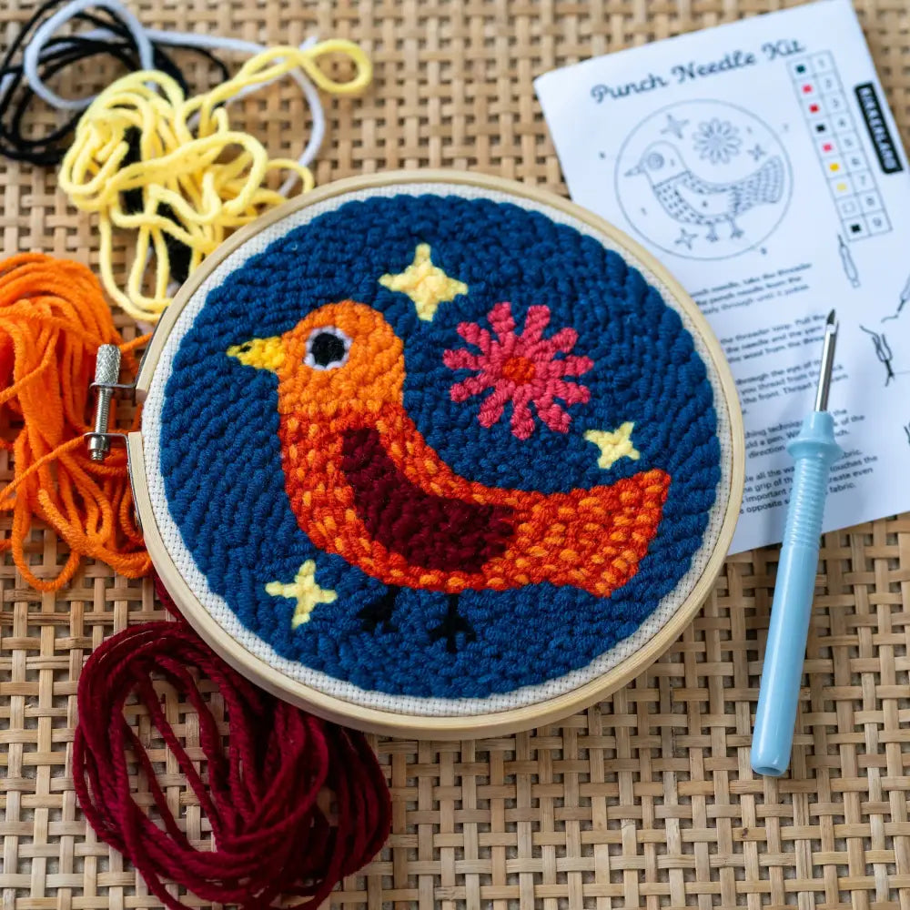 Bird Punch Needle Kit - PABOOM