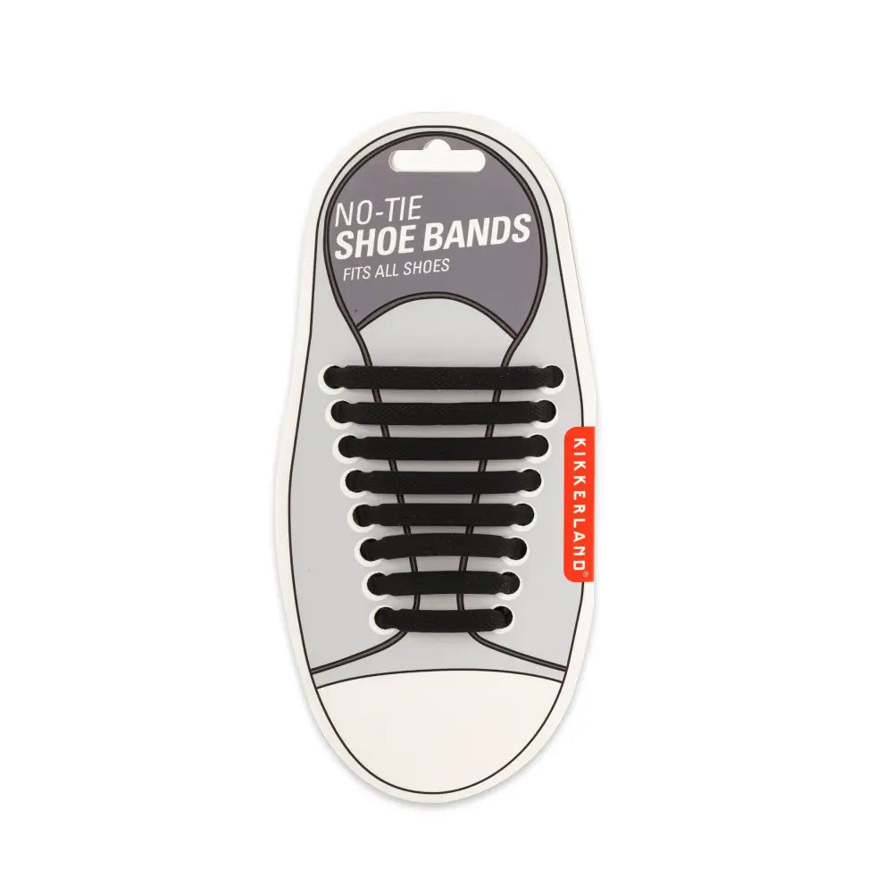 Black No-Tie Shoe Bands - PABOOM