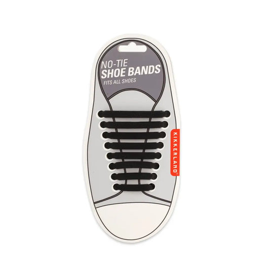 Black No-Tie Shoe Bands - PABOOM