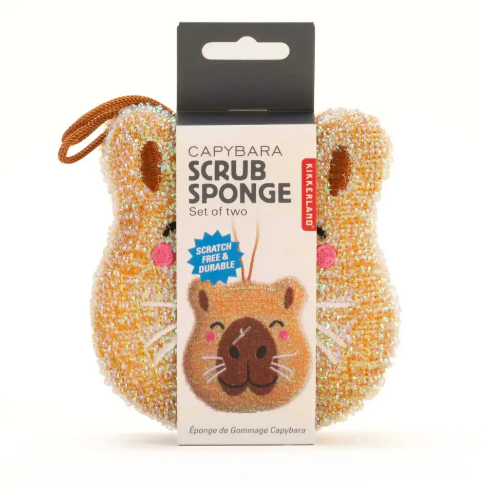 Kikkerland - Capybara Scrub Sponge