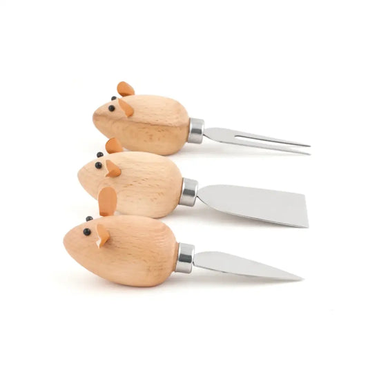 Kikkerland - Cheese Knives Mice
