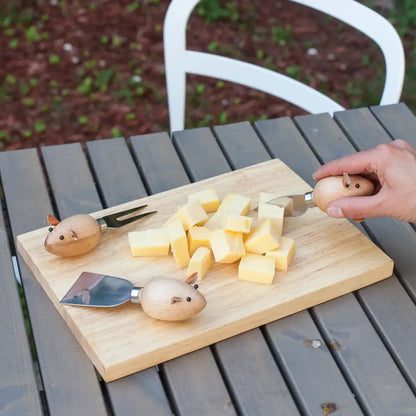 Kikkerland - Cheese Knives Mice