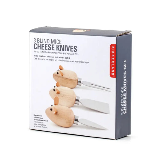 Kikkerland - Cheese Knives Mice