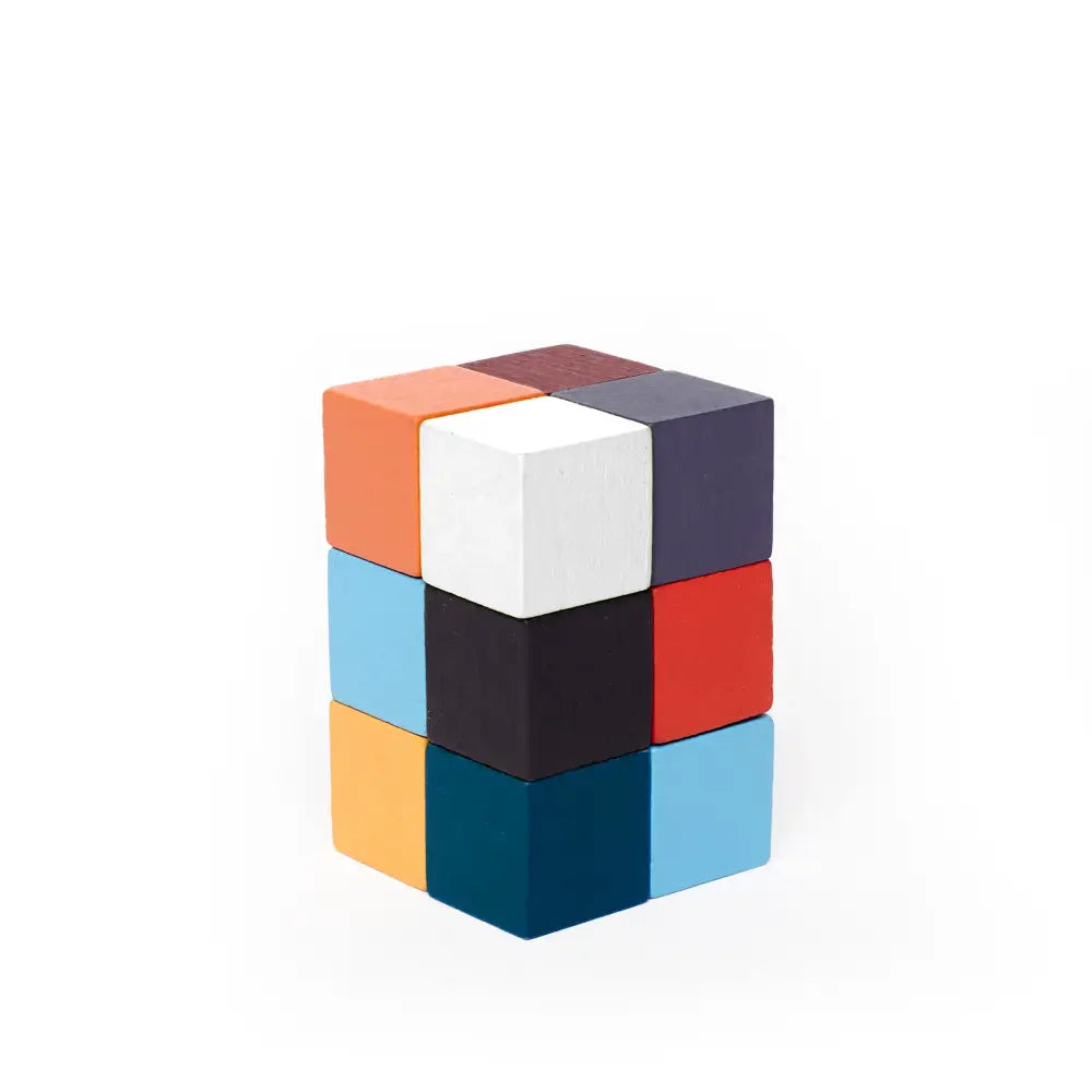Elastic Cube 3D Wooden Puzzle - PABOOM