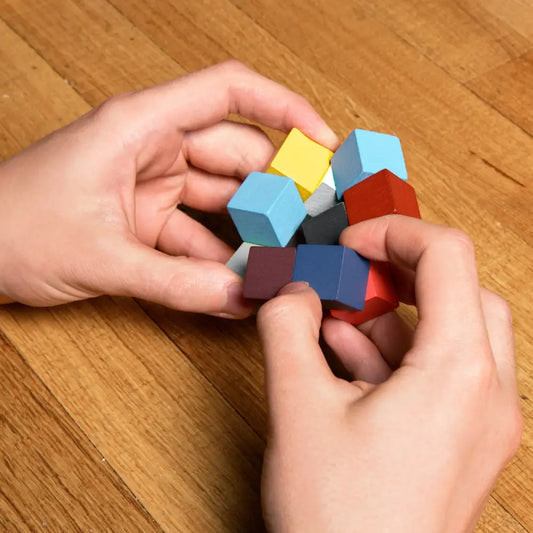 Elastic Cube 3D Wooden Puzzle - PABOOM