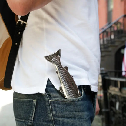 Kikkerland - Fish Flask