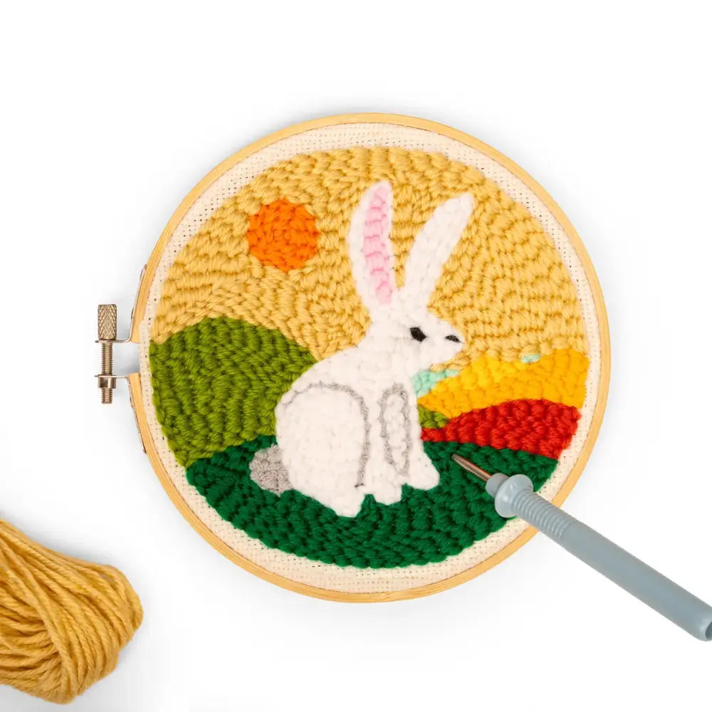 Kikkerland - Hare Punch Needle