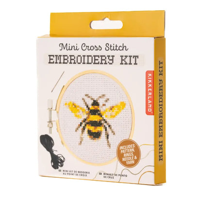 Mini Embroidery Kit Bee - PABOOM