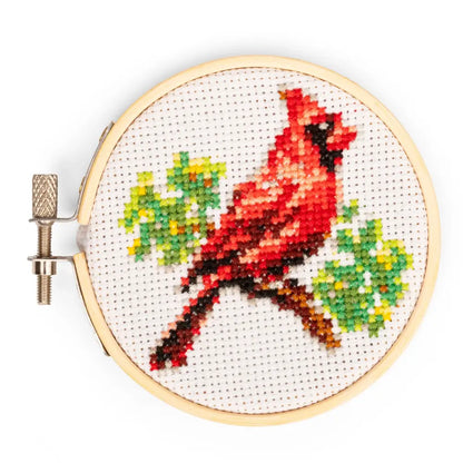 Mini Embroidery Kit Cardinal - PABOOM