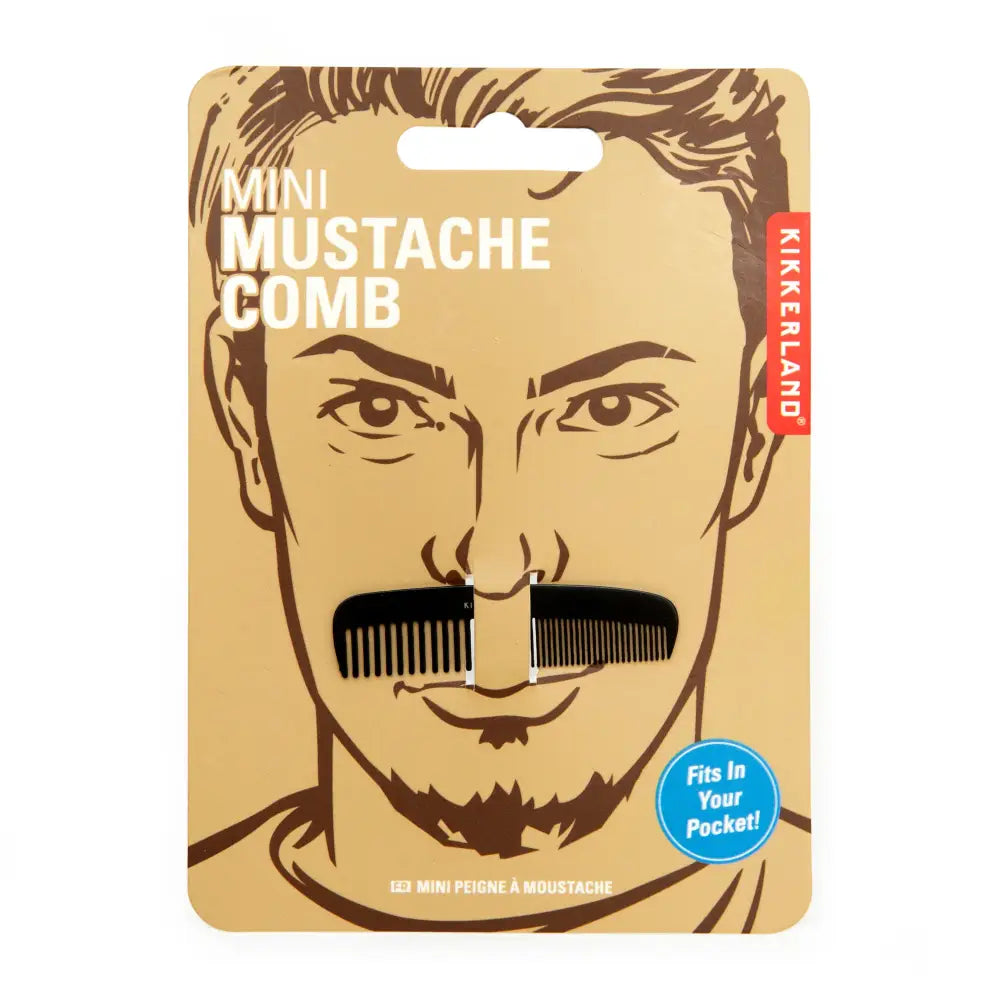 Mini Mustache Comb - PABOOM