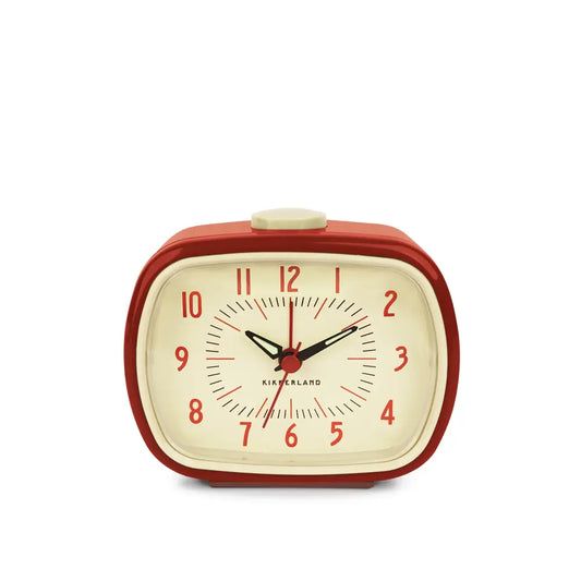Retro Alarm Clock Red - PABOOM