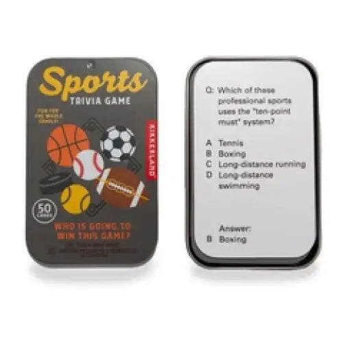 Sports Trivia Game - PABOOM