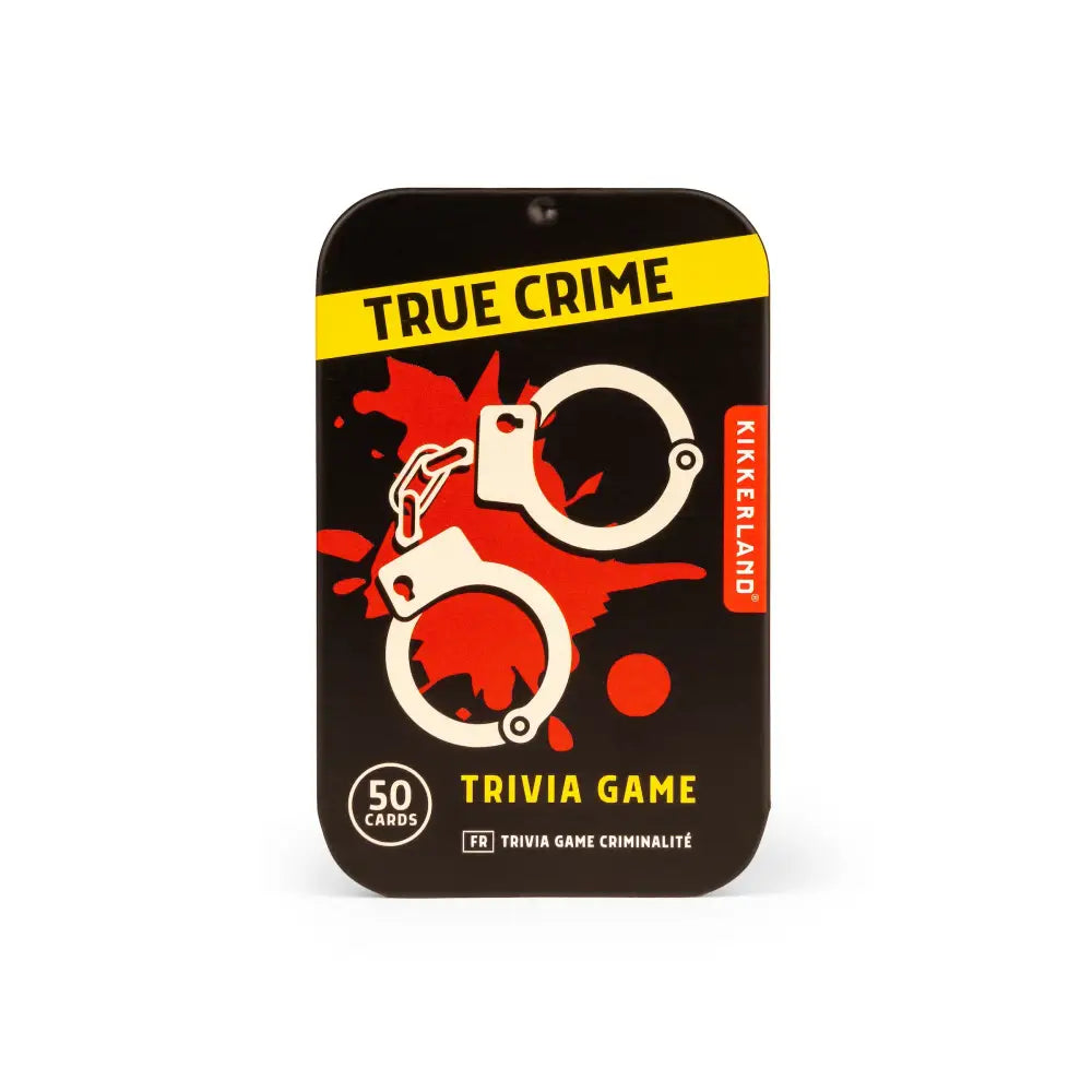True Crime Trivia Game - PABOOM