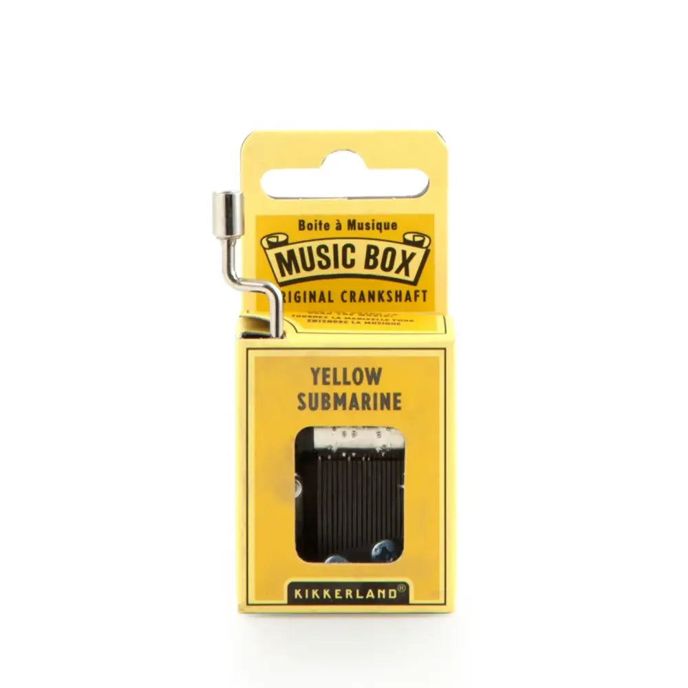 Yellow Submarine Music Box - PABOOM