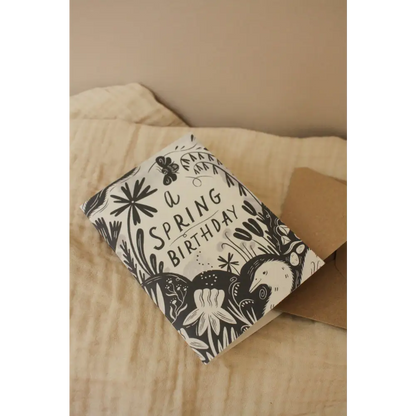 Lauren Marina - ’A Spring Birthday’ Seasonal Birthday Card Biodegradable Cello