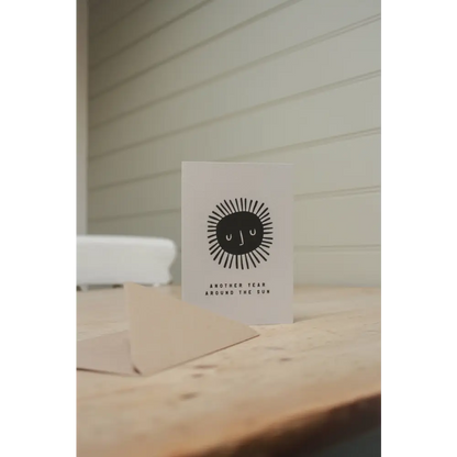 Lauren Marina - ’Another Year Around The Sun’ Birthday Card Biodegradable Cello