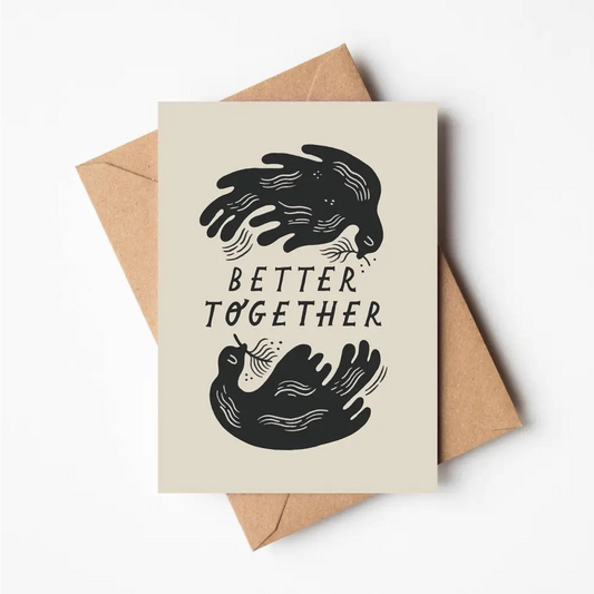 Lauren Marina - ’Better Together’ Love Card Biodegradable Cello