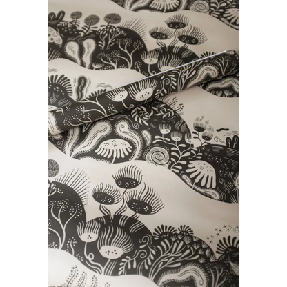 'Blooming Meadow' Nature-Themed Gift Wrap illustrated greeting card by Lauren Marina - PABOOM