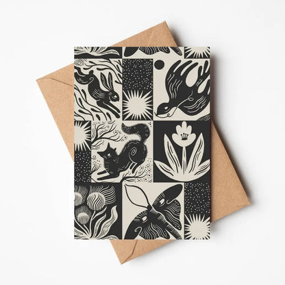 Lauren Marina - ’Countryside’ Blank Card Biodegradable Cello