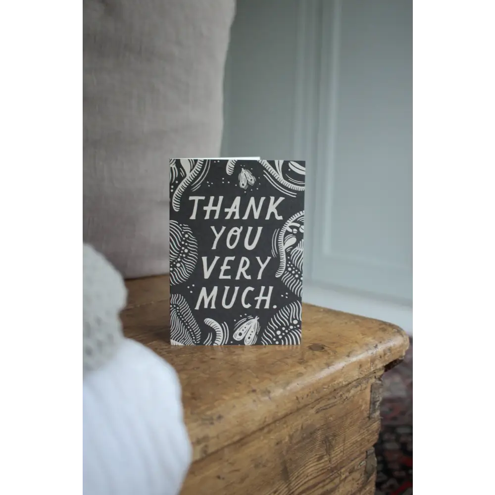 Lauren Marina - ’Thank You Very Much’ Thank Card