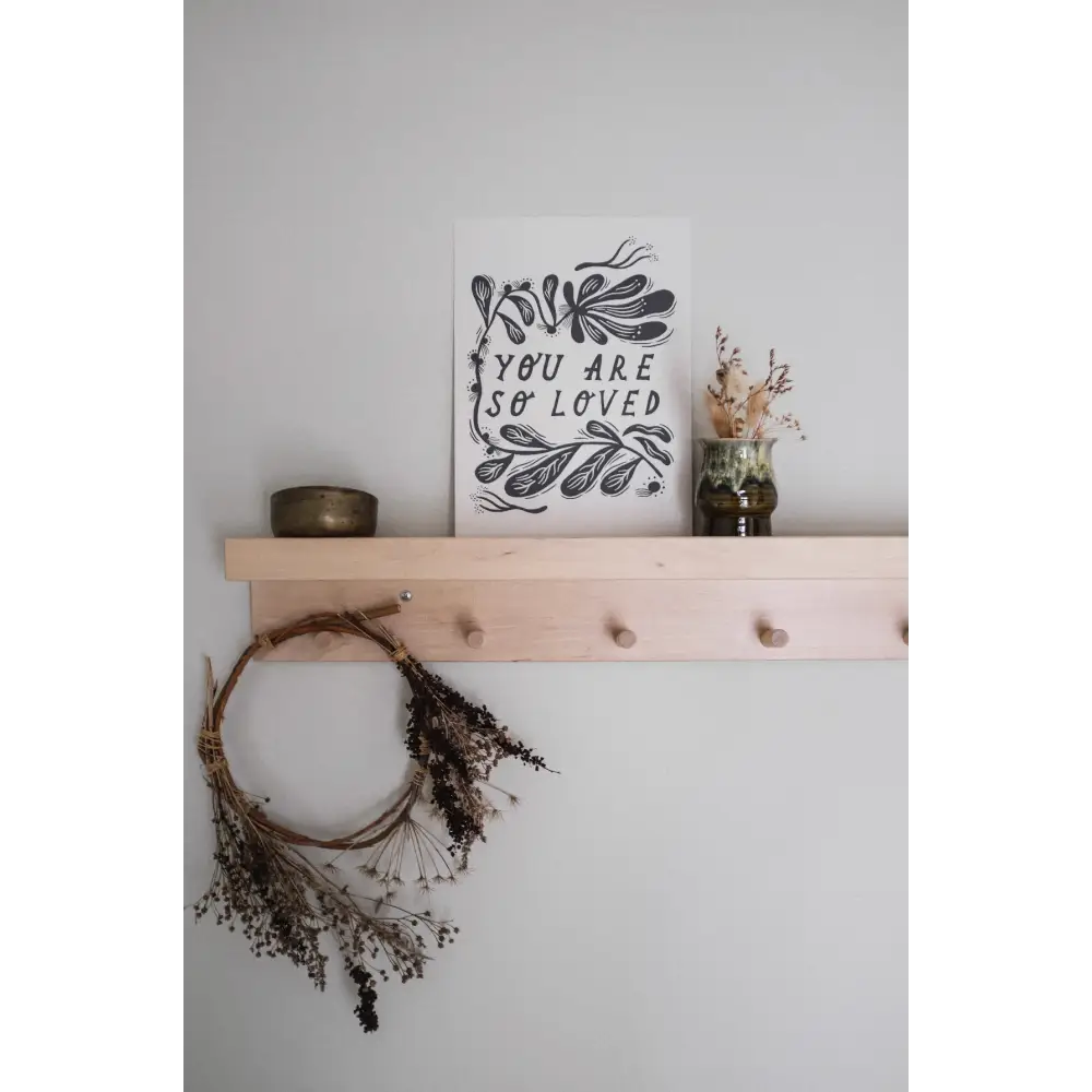 Lauren Marina - ’You Are So Loved’ Thoughtful Art Print Medium