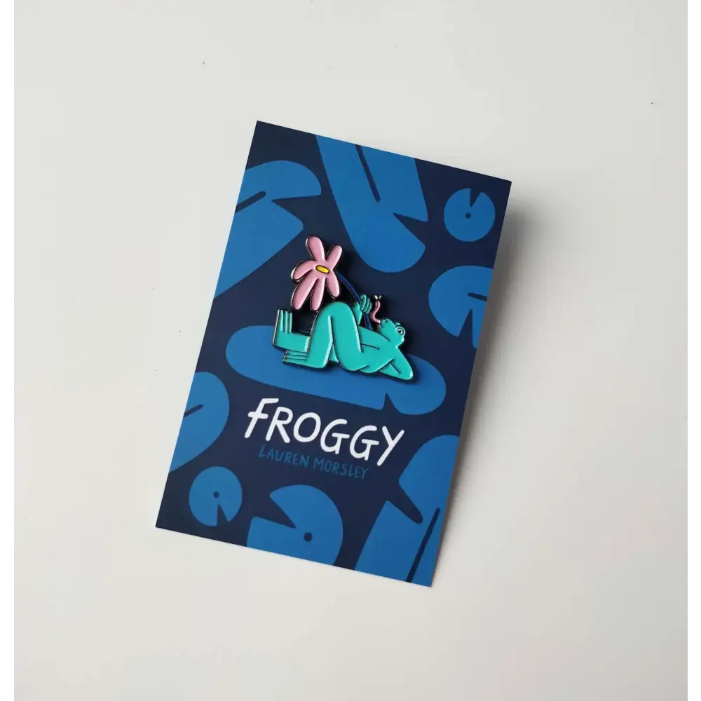 Froggy Enamel Pin - PABOOM