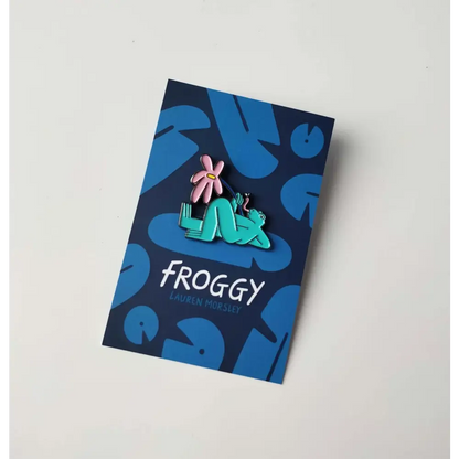 Froggy Enamel Pin - PABOOM