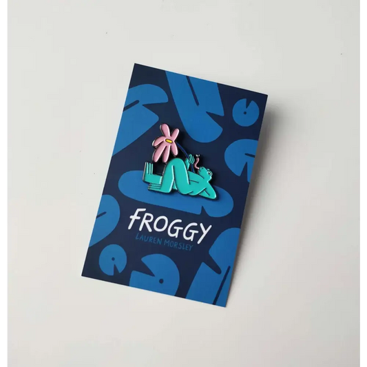 Froggy Enamel Pin - PABOOM