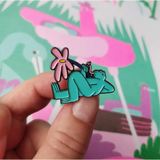 Froggy Enamel Pin - PABOOM