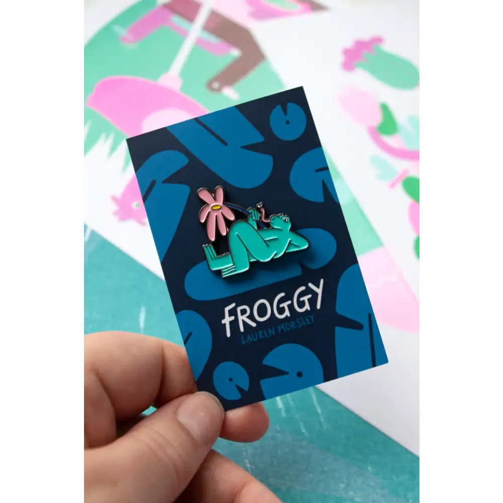 Froggy Enamel Pin - PABOOM