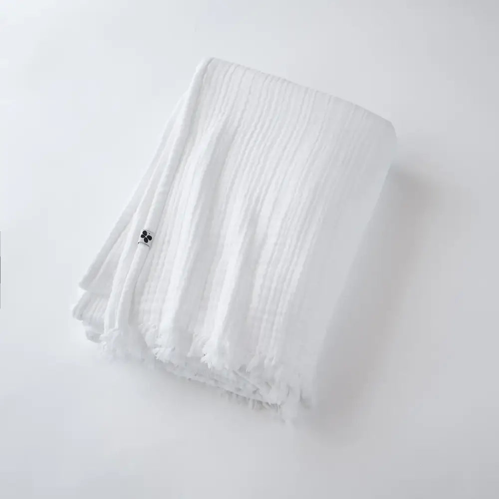 Cotton Fringed Throw Chantilly - PABOOM