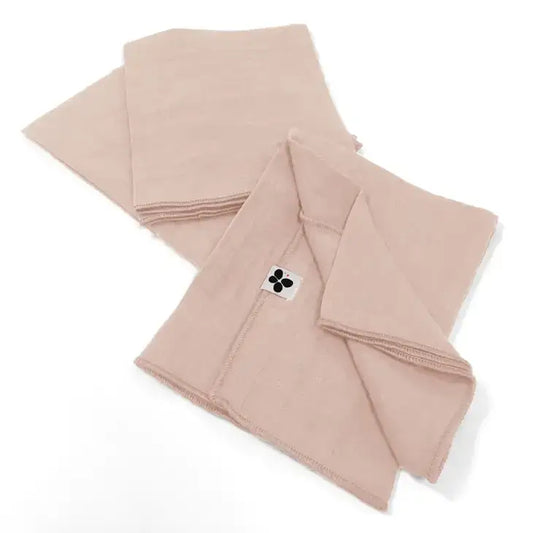 Cotton Gauze Napkins Set/3 Marshmallow - PABOOM