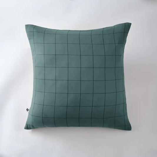 Match Cotton Gauze Cushion Cover 24" Duck Blue - PABOOM
