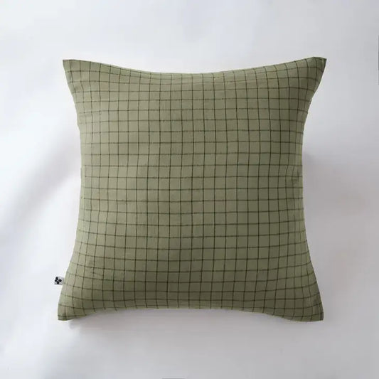Mix Cotton Gauze Cushion Cover 24" Rosemary - PABOOM