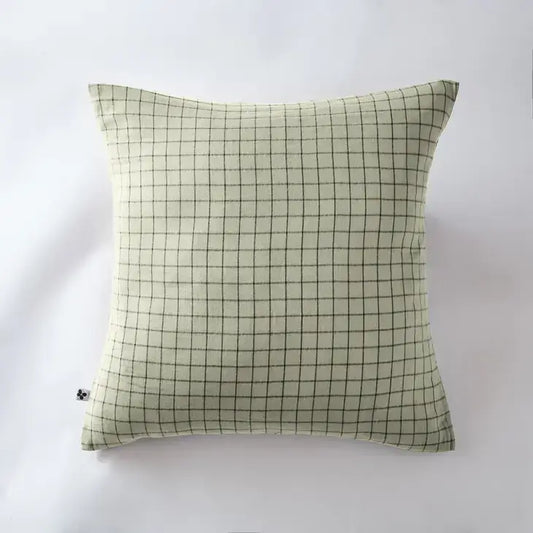 Mix Cotton Gauze Cushion Cover 24" Sea Green - PABOOM