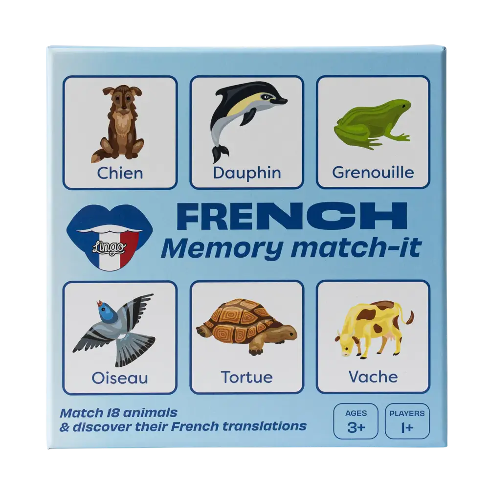 Lingo French Memory Game - PABOOM