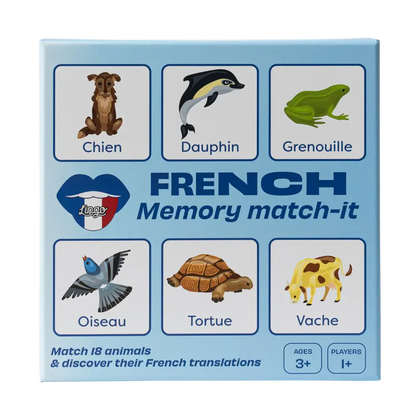 Lingo French Memory Game - PABOOM