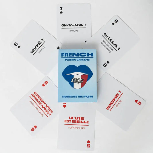 French Travel Playing Cards - PABOOM
