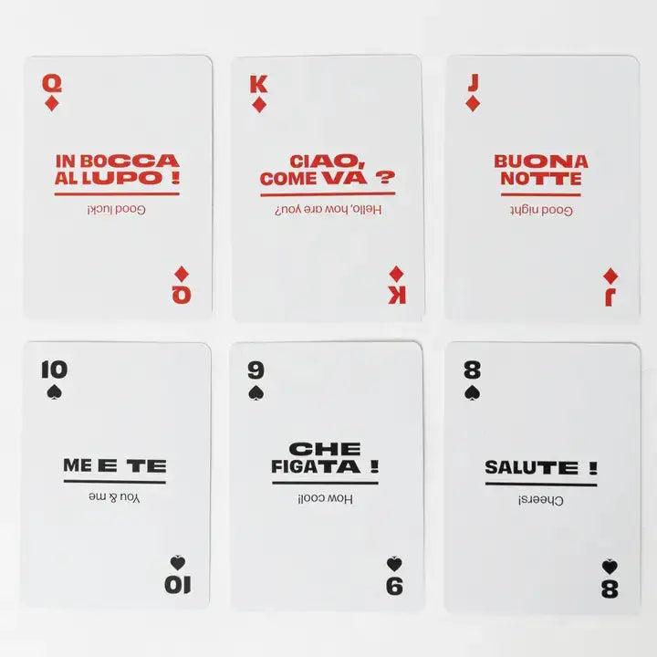 Italian Travel Playing Cards - PABOOM