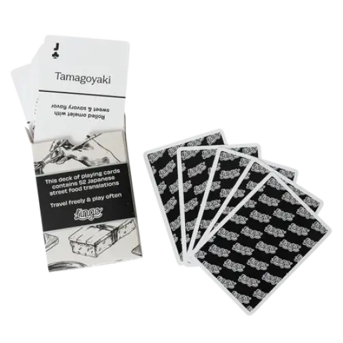 Japanese Street Food Playing Cards - PABOOM