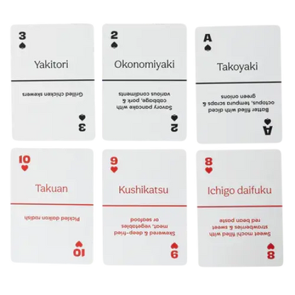 Japanese Street Food Playing Cards - PABOOM