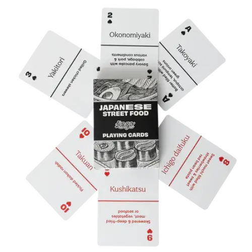 Japanese Street Food Playing Cards - PABOOM