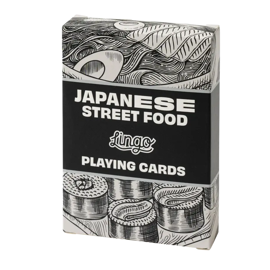 Japanese Street Food Playing Cards - PABOOM