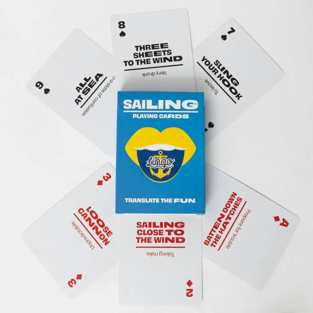 Sailing Slang Playing Cards - PABOOM